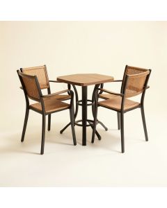 Wantaugh Outdoor 3 Piece Bistro Set (synthetic illustration; no displayed measurements)