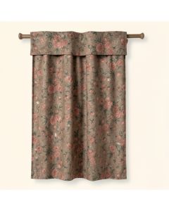 Hilliard Floral Room Darkening Thermal Rod Pocket Curtain Panels (synthetic illustration; no displayed measurements)