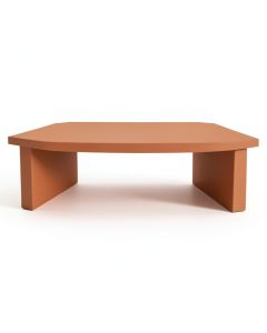 Flint Bluff Desktop Monitor Riser - Terracotta (synthetic illustration; no displayed measurements)
