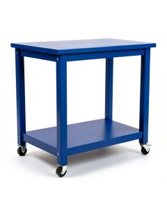 Hill Dell Empty Rolling Workshop Cart - Blue (synthetic illustration; no displayed measurements)