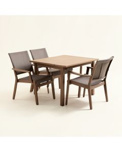 Requin 5 Piece Bistro Set (synthetic illustration; no displayed measurements)