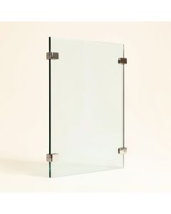 Linea 30 '' W X 72 '' H Screen Frameless Fixed Glass Panel (synthetic illustration; no displayed measurements)