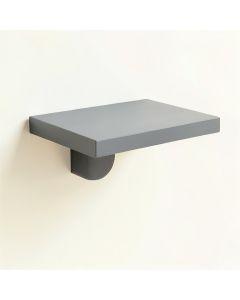 Heath Bridge Wall-Mounted Cat Perch - Gray (synthetic illustration; no displayed measurements)