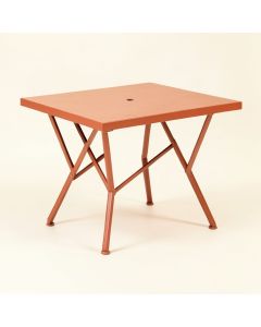 Dune Dale Patio Table - Terracotta (synthetic illustration; no displayed measurements)