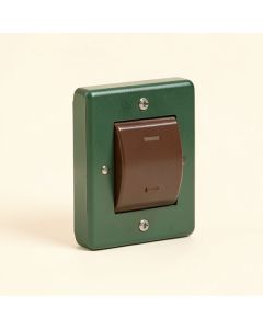 Peacocks 2-Gang Toggle Light Switch Wall Plate (synthetic illustration; no displayed measurements)