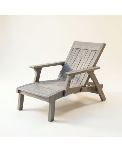 Cliff Bend Outdoor Lounge Chair - Gray (synthetic illustration; no displayed measurements)