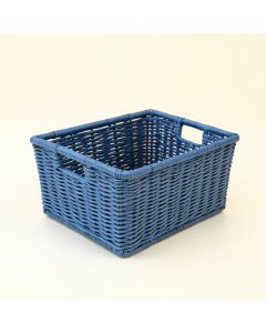 Sage Arc Empty Storage Basket - Blue (synthetic illustration; no displayed measurements)