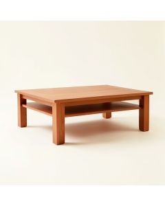 Ridge Falls Coffee Table - Terracotta (synthetic illustration; no displayed measurements)