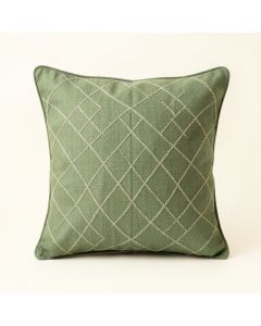 Lake Bend Filled Accent Pillow - Green (synthetic illustration; no displayed measurements)