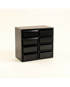 Laurel Arc Small-Parts Storage Drawer Cabinet (synthetic illustration; no displayed measurements)