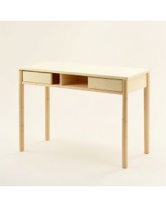 Laurel Dell Writing Desk - Cream (synthetic illustration; no displayed measurements)