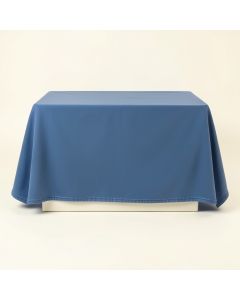 Pine Dale Flat Bed Sheet - Blue (synthetic illustration; no displayed measurements)