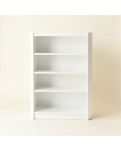 Clay Bluff Freestanding Bookcase - White (synthetic illustration; no displayed measurements)
