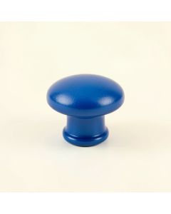 Fern Crest Cabinet Knob Without Packaging - Blue (synthetic illustration; no displayed measurements)