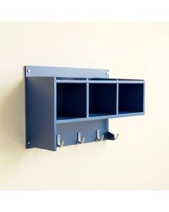 Dawn Dale Wall-Mounted Entryway Organizer Shelf - Blue (synthetic illustration; no displayed measurements)