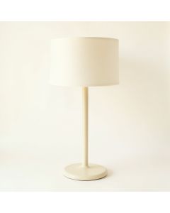 Cove Bluff Floor Lamp With A Plain Fabric Shade - Ivory (synthetic illustration; no displayed measurements)