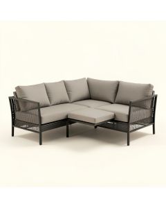 Zeba Patio Sectional Piece With Cushions (synthetic illustration; no displayed measurements)