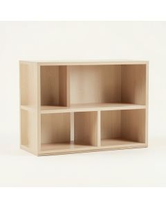 Heath Bend Desktop Shelving Unit - Beige (synthetic illustration; no displayed measurements)