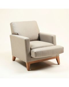 Gemina 31 '' Wide Armchair And Ottoman (synthetic illustration; no displayed measurements)