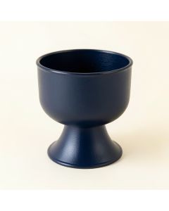 Cedar Crest Empty Candle Holder - Navy (synthetic illustration; no displayed measurements)