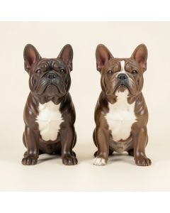 2 Piece Ridgemoor Sleeping French Bulldog Statue Set (synthetic illustration; no displayed measurements)