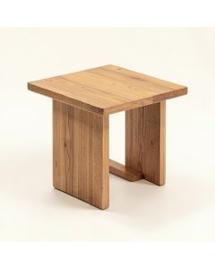 Clapp Acacia Wood End Table (synthetic illustration; no displayed measurements)