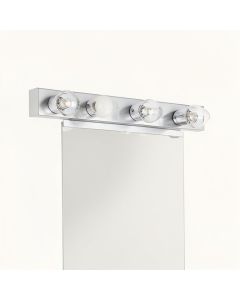 Bowdoinham 4-Light Chrome Vanity Light (synthetic illustration; no displayed measurements)
