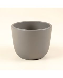 Happy Planter Planter , 14 '' X 14 '' X 13.6 '' , Smokey Cream (synthetic illustration; no displayed measurements)