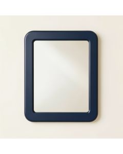 Linden Bluff Framed Wall Mirror - Navy (synthetic illustration; no displayed measurements)
