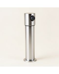 Vero Thermostatic Shower Faucet With Monitor (synthetic illustration; no displayed measurements)