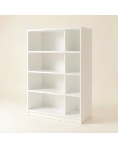 Willow Bend Freestanding Bookcase - White (synthetic illustration; no displayed measurements)
