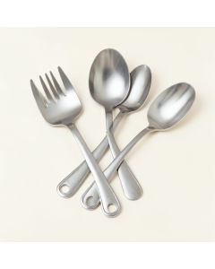 Viking Forged Stainless 6 Piece Utensil Set (synthetic illustration; no displayed measurements)