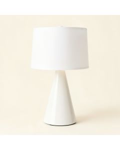 Adéla 22.5 '' White Table Lamp (synthetic illustration; no displayed measurements)