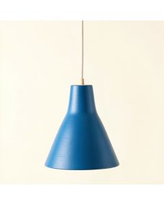 Maple Brook Pendant Light Suspended From One Plain Cable - Blue (synthetic illustration; no displayed measurements)
