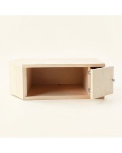 River Bend Shoe Storage Bench - Ivory (synthetic illustration; no displayed measurements)