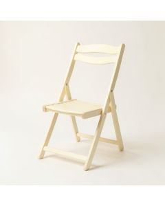 Spruce Branch Folding Outdoor Chair - Cream (synthetic illustration; no displayed measurements)