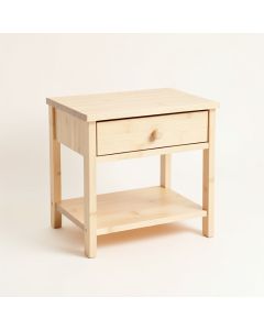 Flint Field Nightstand - Ivory (synthetic illustration; no displayed measurements)