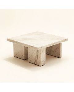 Evelyn Faux Marble Coffee Table (synthetic illustration; no displayed measurements)