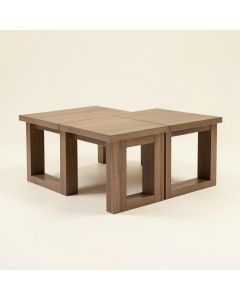 Hansmeier 3 Piece Coffee Table Set (synthetic illustration; no displayed measurements)