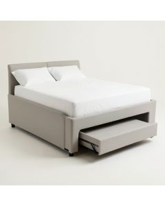 Ashpreet Twin Standard Bed With Trundle (synthetic illustration; no displayed measurements)