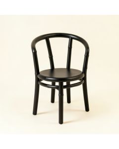 Moss Bluff Small Chair - Black (synthetic illustration; no displayed measurements)