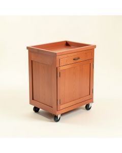 Ridge Canyon Empty Rolling Workshop Cart - Terracotta (synthetic illustration; no displayed measurements)