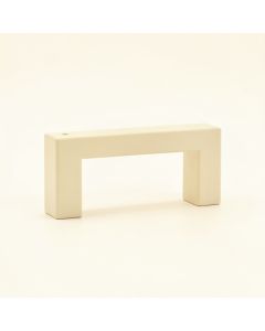 Brook Canyon Cabinet Handle Without Packaging - Ivory (synthetic illustration; no displayed measurements)