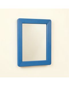 Dawn Canyon Framed Wall Mirror - Blue (synthetic illustration; no displayed measurements)