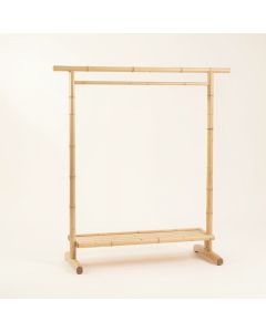 Hazel Branch Empty Garment Rack - Beige (synthetic illustration; no displayed measurements)