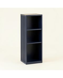Olive Brook Narrow Cubby Tower - Navy (synthetic illustration; no displayed measurements)