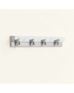 Catharina 4-Light Dimmable Chrome Vanity Light (synthetic illustration; no displayed measurements)
