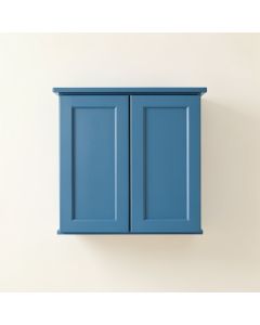 Birch Bluff Wall-Mounted Laundry Cabinet - Blue (synthetic illustration; no displayed measurements)