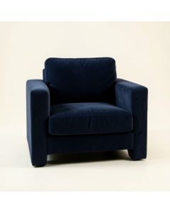 Meadow Arc Upholstered Armchair (synthetic illustration; no displayed measurements)
