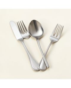 Quartz 4 Piece Flatware Set , Service For 1 (synthetic illustration; no displayed measurements)
